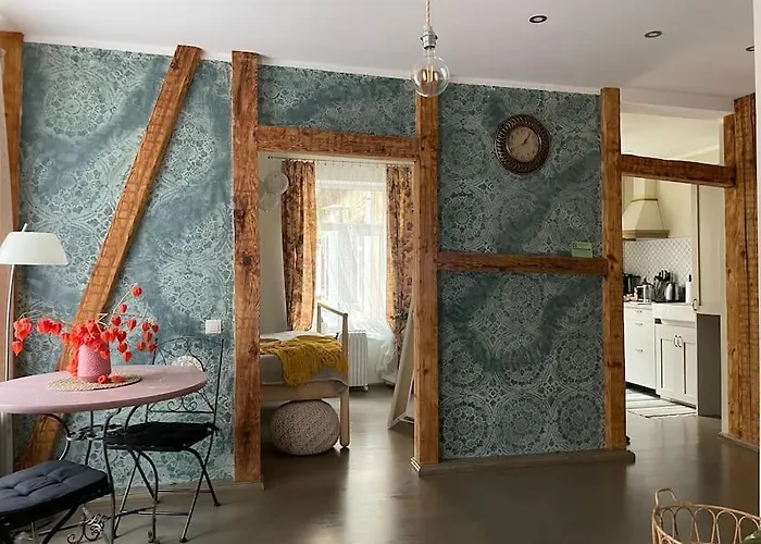 Elegant & 1br W Free Parking & Coffee Machine * Riga