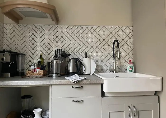 Apartment Elegant & 1br W Free Parking & Coffee Machine Riga